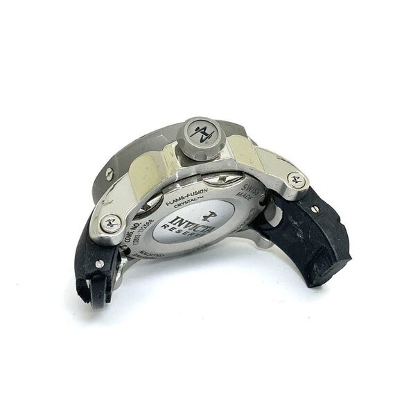 Invicta Men's Watch 6587 Reserve GMT Diver Swiss Quartz Blue Dial MISSING BAND - Picture 7 of 8